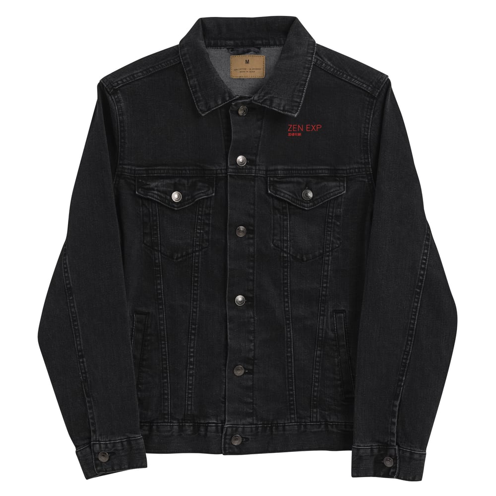 ZEN EXP - Baseball Ghost Unisex denim jacket