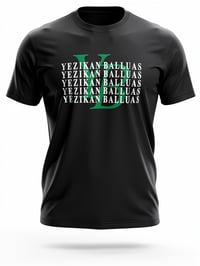 Image 3 of YB Stacked Print Logo T-Shirt