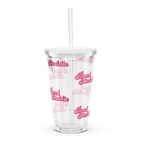 Image 2 of Bead Baddie Clear plastic tumbler