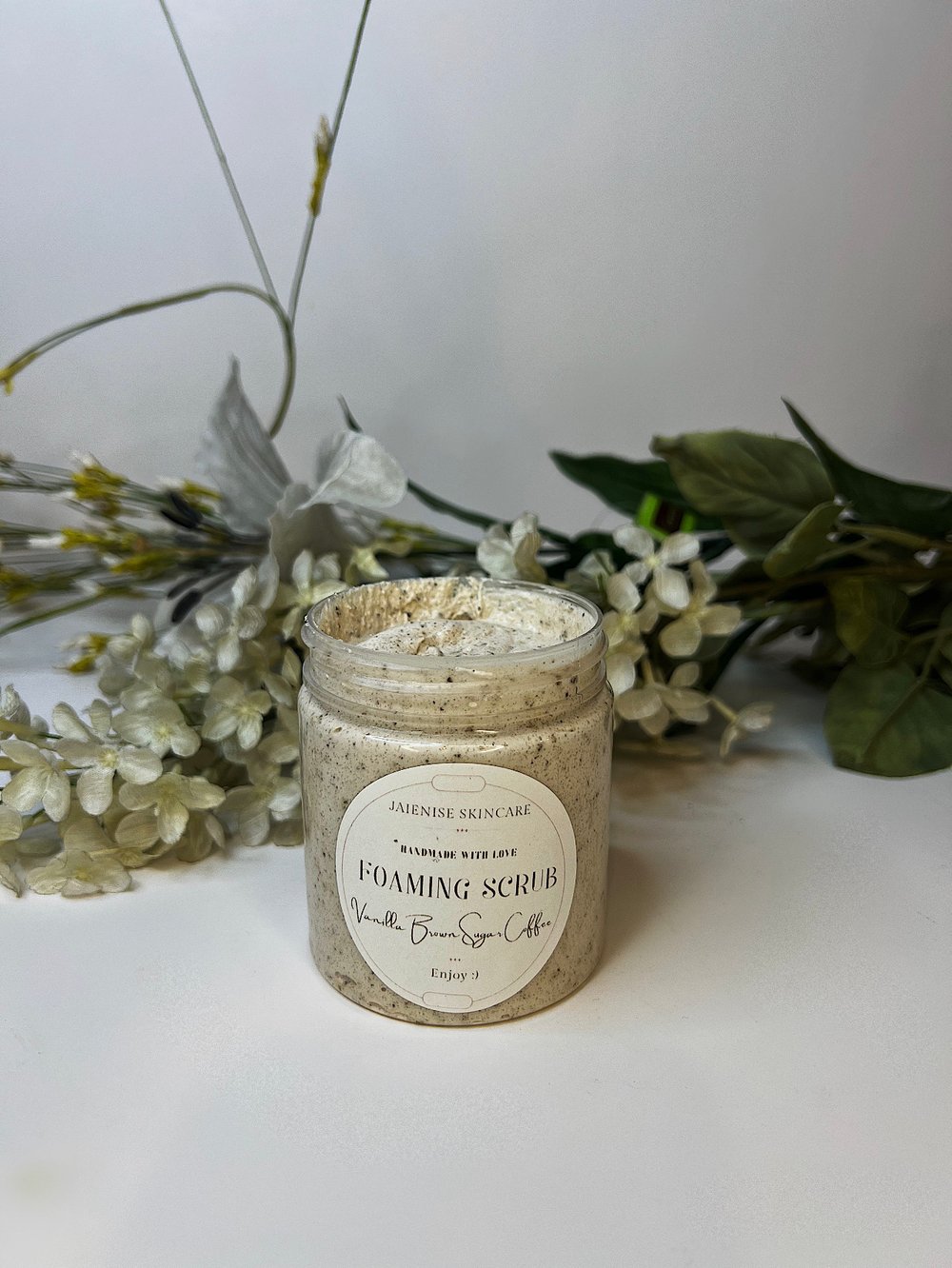 Coffee Vanilla Brown Sugar Foaming Scrub