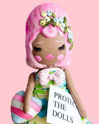 Image 1 of PROTECT THE DOLLS SMALL ART DOLL