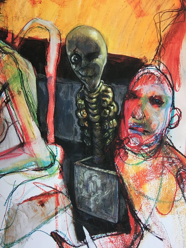 Image of Teod “Prison Sex” Hand Embellished LimitedEdition Giclée