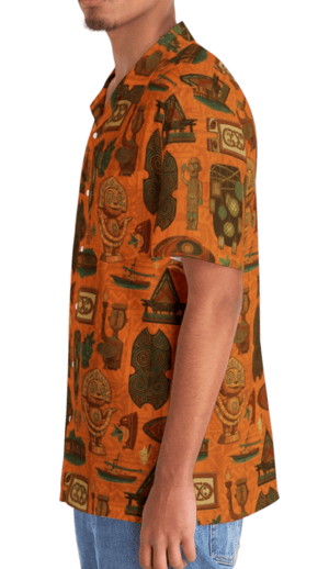 Image of SM-5XL 2026 L.E. Polynesian Resort Inspired Aloha Shirt