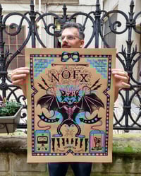 Image 1 of NOFX (Gigposter Edmonton_Canada 2024) copy
