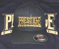 Prestige Wrestling Logo (Gold Embroidered) Fitted Hat