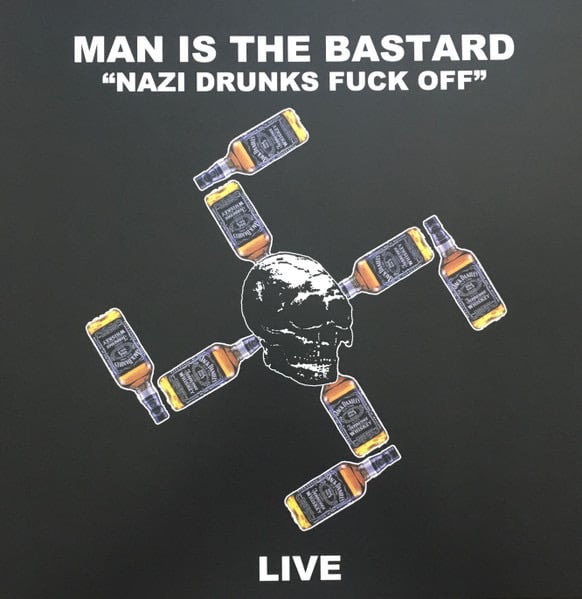 Image of Man Is The Bastard / Man Is The Bastard Noise “split” LP