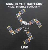 Image 1 of Man Is The Bastard / Man Is The Bastard Noise “split” LP
