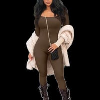 Image 3 of Stretch Yoga Jumpsuit