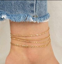 Image 1 of 3 pcs anklet