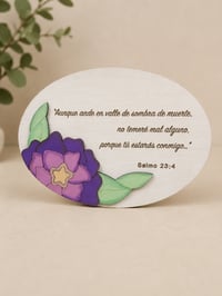 Image 1 of Comfort & Faith Oval Plaque