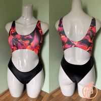 Image 2 of Sunset marble Peri Bodysuit