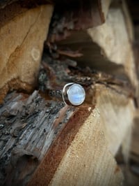 Image 2 of Sideways oval moonstone