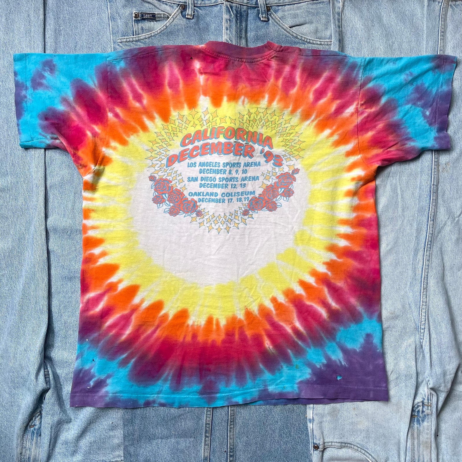 1993 Ed Donahue California Tee Sz XL | ChinaCatClothing