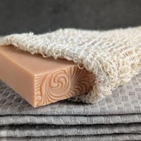 Image 2 of Natural Sisal Fiber Soap Saver Pouch