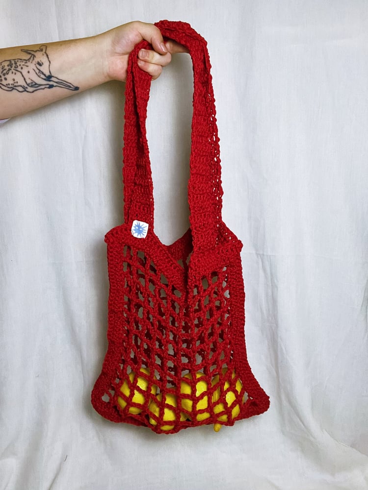 Image of crocheted NETBAG 03