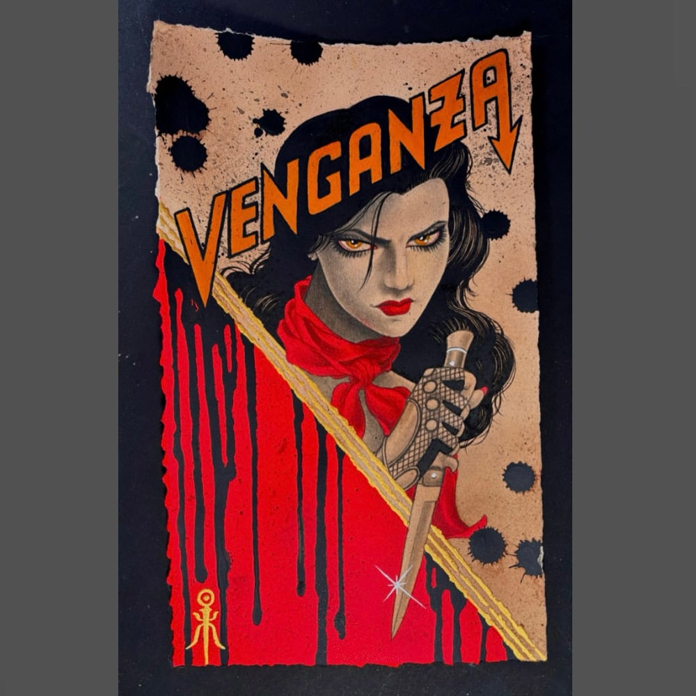 Image of VENGANZA #5 original painting