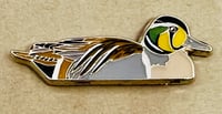 Image 2 of Baikal Teal - No.82 UK Birding Pins - Enamel Pin Badge