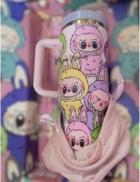 Image 2 of Labubu Limited Edition In-Car Insulated Cup 40 OZ with Colorful Gift Box
