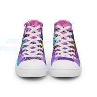 Image 12 of WOMEN'S - Delinquent Bunny -  high top canvas shoes