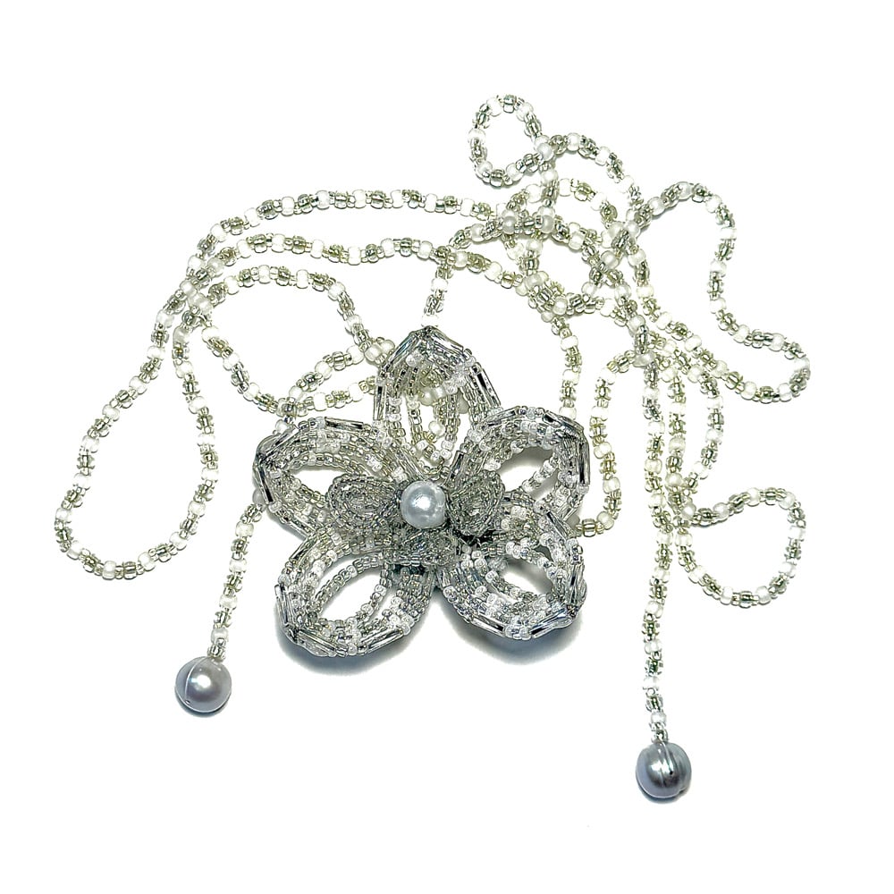 Image of Custom Color Orchid Necklace