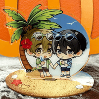 MakoHaru Beach Date Acrylic Standee by Chounke