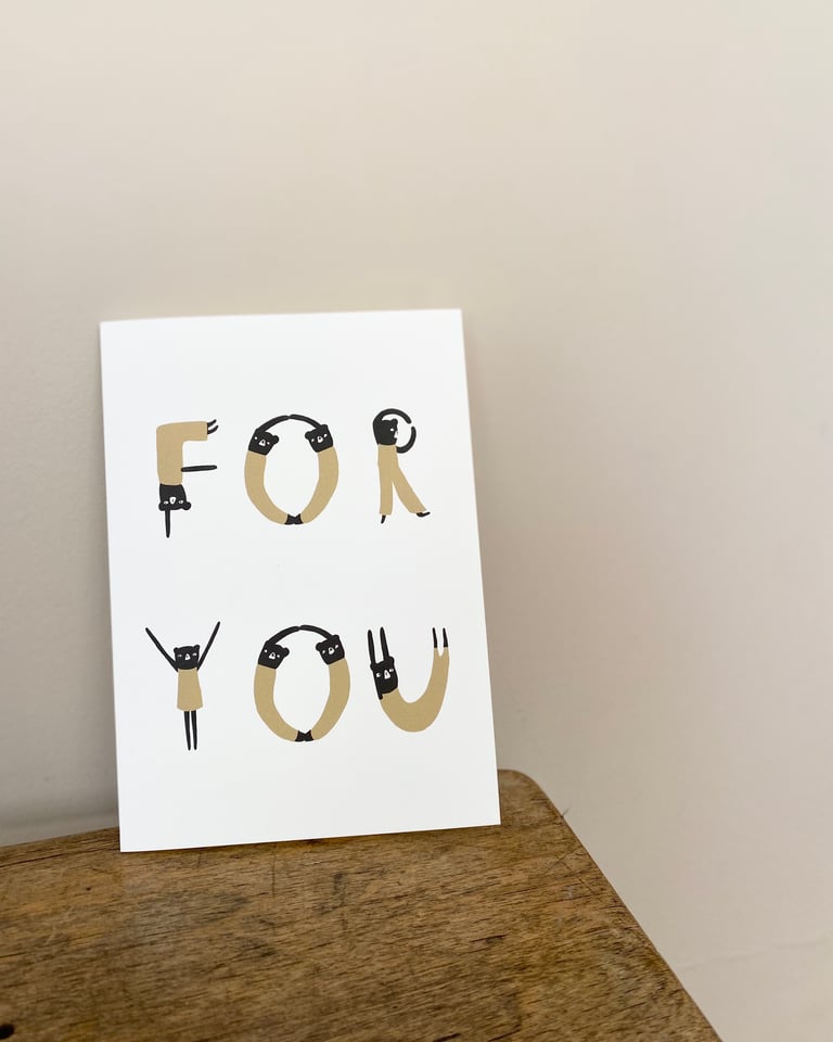 CARTE DOUBLE for you Image 3