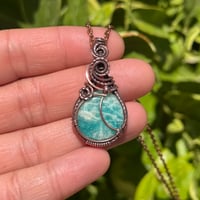 Image 3 of Amazonite Moon 🌙🩵