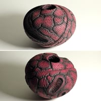 Image 3 of Elm Wood Vessel - Highly Embellished (0474)
