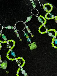 Image 4 of Ribbit Realm Necklace + Earring Set