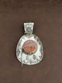 Image 1 of Large Thunderbird and Bronc Hat