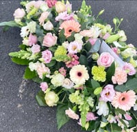 Image 2 of Pastel funeral spray 