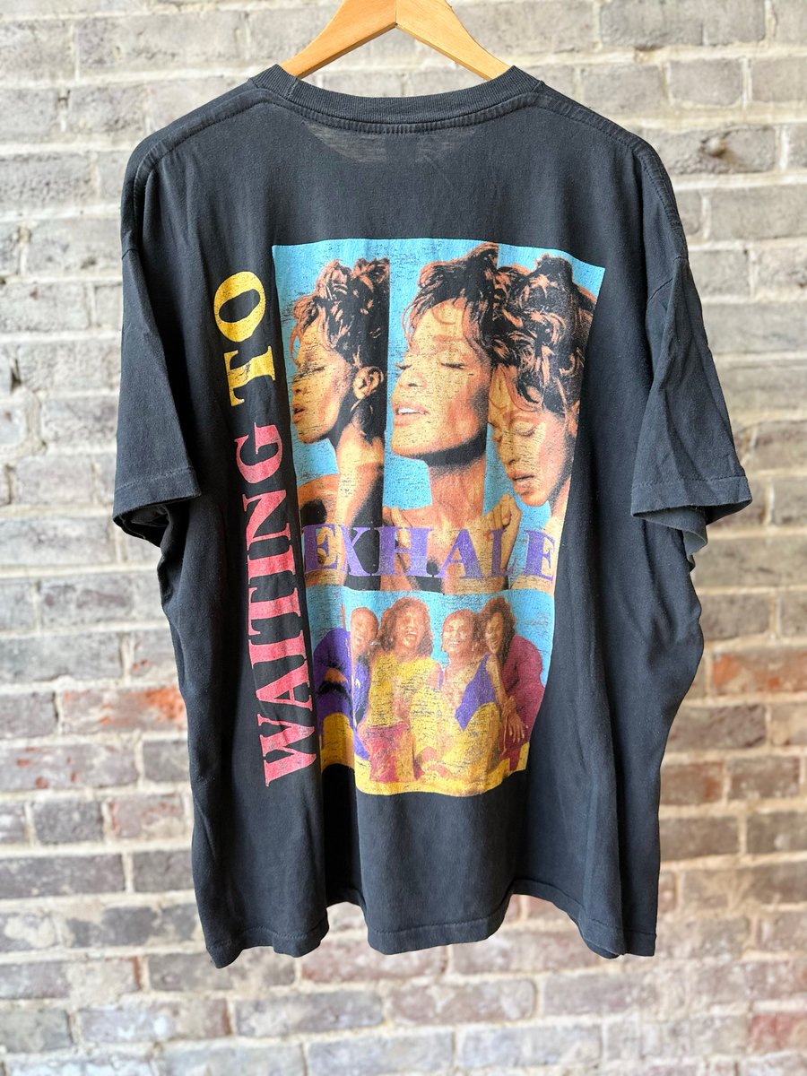 Image of 1995 VINTAGE “WAITING TO EXHALE” BOOTLEG RAP TEE