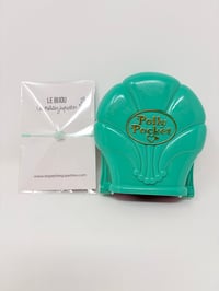Image 1 of Ensemble bracelet et Polly Pocket Parc aquatique vague verte