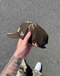 Image 4 of TACTICAL CAMO BROWN/NUDE NY YANKEES CUSTOM FITTED
