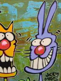 Image 8 of Encountering The Three Amigos (painting)