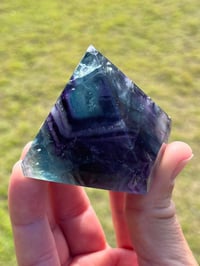 Image 11 of Rainbow Fluorite Crystal Pyramid #2285