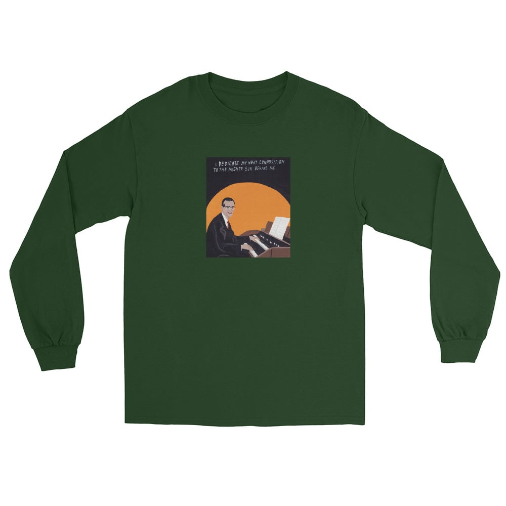 Image of THE MIGHTY SUN BEHIND ME LONG SLEEVE SHIRT