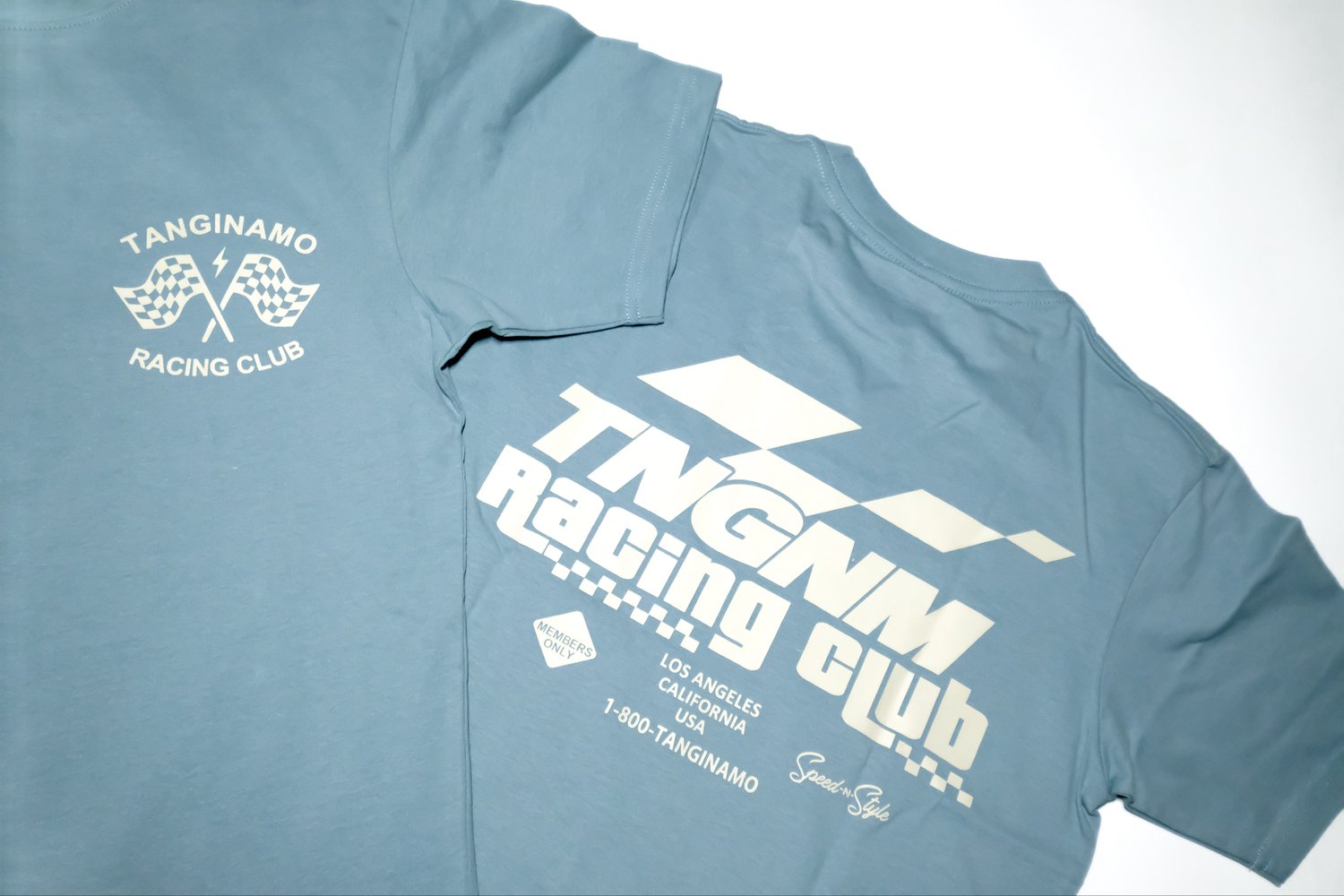 Image of TNGNM Racing Club shirt (Agave) 