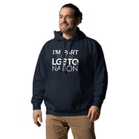 Image 1 of LGBTQ Nation Unisex Hoodie