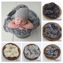 30+ Colors 100% Merino Wool Layering Blankets - Photography Props