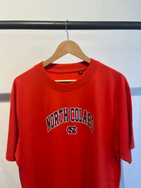 Image 3 of NC TEE - FIERY RED