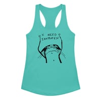 Image 1 of IBUPROFEN Women’s fitted racerback tank top 