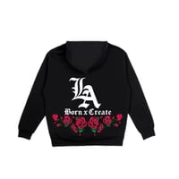 Image 2 of Black BxC Roses Hoodie 
