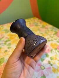 Image 2 of purple crystal vase