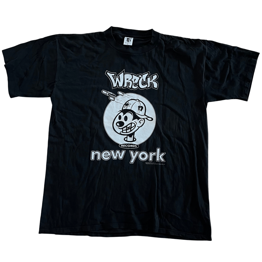 Image of Wreck Records original vintage T Shirt XL