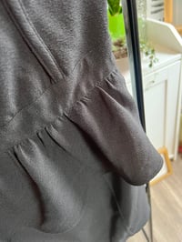 Image 3 of black strapless dress 