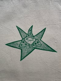 Image 2 of frog wizard totebag