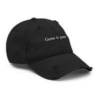 Image 15 of Game is game Distressed Dad Hat