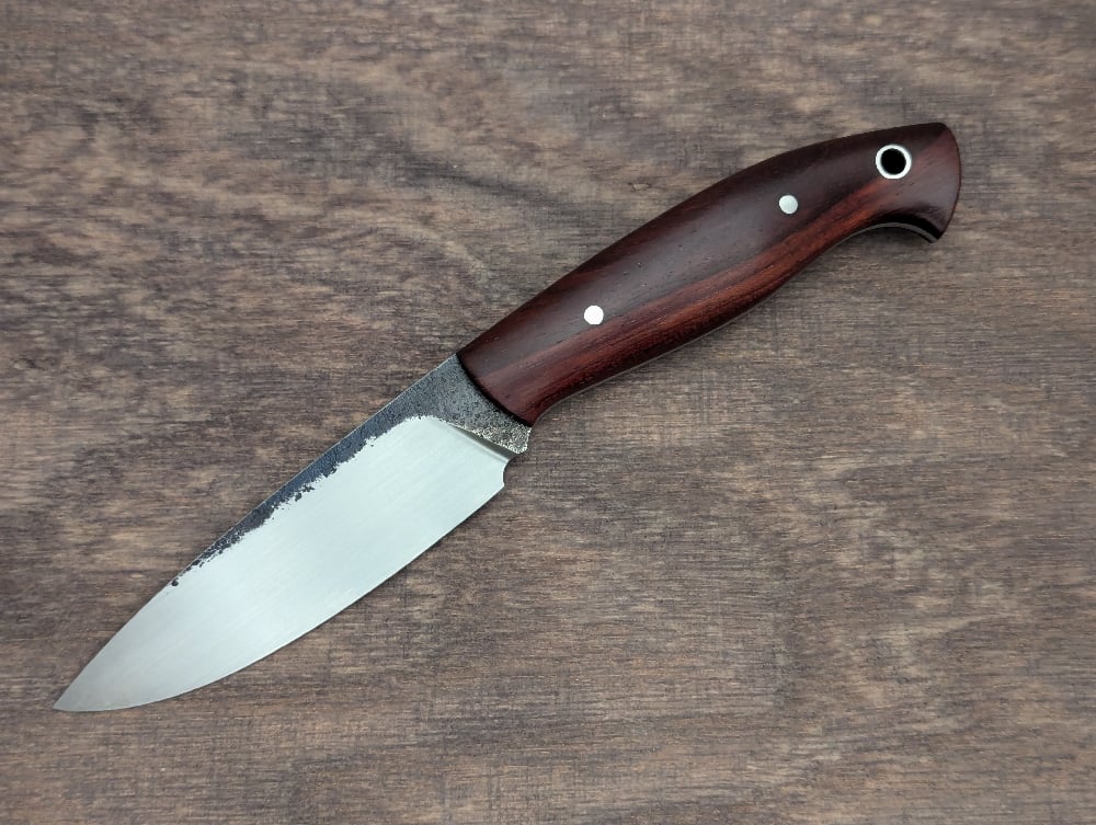 Image of Bushcraft knife, Full-tang, Brazilian Cherry 