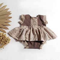 Image 1 of Newborn photo session dress | Mathilde | photo props
